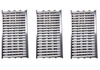 3 Pack DCS Radiant Tray, Heat Plates, Ceramic Rod Complete for DCS 27DBQ, 27DBQR, 27DBR, 27DSBQ, 27DSBQR, 27FSBQ, 27FSBQR, 36DBQ, 48DBQ, 48DBQAR, etc