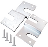 MK01 RV Washer Dryer or Combo Mounting Brackets Kit for Westland LG Clothes Washing Machine, Included 2 Brackets 4 Screws and Instruction