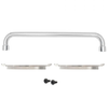 BBQ Grill Handle and Heat Shields Kit fits Broil-Mate Gas Grills, Grill Replacement Parts