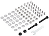 Hardware Pack for Large Big Green Egg Band & Hinge Assembly Kit, Replacement Hinge Bolts, Full Metal Assembly Parts