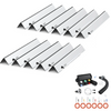 Ignitor Kit and Flavorizer Bar Weber 66796 11PC Stainless Steel Set for Genesis II 610 Models 6 Burner Grills (2017 and Newer)