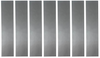 Heavy Duty Steel Charcoal Offset Smoker Tuning Plates, Heat Deflector Tuning, 7-Pack for Oklahoma-Joe Highland Offset Smoker and More