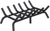 Fireplace Grate 20 inch, Fireplace Log Grates,  Log Holder Burning Wood Log Rack for Indoor Chimney Hearth Outdoor Camping