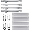 Grill Parts Kit Fits Nexgrill 3 Burner 720-0830MB, 720-0830MC, 720-0783A, Burner Tube + Heat Tent