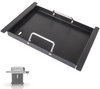 Half Griddle with Handle for Ninja FlexFlame Grill Parts, Carbon Steel Griddle Insert for Ninja FlexFlame PG300 Grill Griddle Plate Part XSKHLFGRIDLE