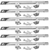 Adjustable Burner Tubes Kit for most Broil King 6 Burner Gas Grills, 12-17.5 x 1 inch Stainless Steel Replacement Parts