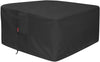 44" Premium Square Patio Fire Pit Table Cover, 44'' L x 44'' W x 24'' H, Waterproof 600D Heavy Duty Fire Pit Cover