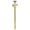 12 Inch Anti-Siphon Frost Free Sillcock Valve Multiturn 1/2 Inch NPT, 3/4 Inch Hose Bibb, Brass Body,Brass Valve 12 inch Length