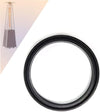 4" Glass Tubes Support Rubber Ring - Neoprene Support Ring for Glass Tubes, Pyramid Patio Heater Dancing Flames Pyramid Outdoor Patio Heater