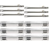 Repair kit for Dyna-Glo DGE486SSP, DGE486SSP-D, DGF486CSP, DGF486CSP-D, DGF486GRP, DGF486GSP Gas Grills, Burner, Heat Plates Set