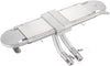15 - 22'' Adjustable BBQ Grill Oblong Tube Bar Burner Assembly for Kenmore C172-30801 Gas Grills