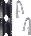 Burners and Heat Plates Kit for Member's Mark B10PG20-2C, B10PG20-2R, GR2001402-MM-00, GR2001408-MM-00, GR3055-014571 Gas Grills
