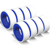 8 Rolls 1/2 Inch(W) X 520 Inches(L) Teflon Plumbers Tape, Pipe Sealing & Plumbing Thread Tape, PTFE Water Sealant Seal for Shower Head