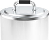 Fire Pit Cover Lid for Solo Stove Ranger 2.0, 304 Stainless Steel Portable Outdoor Fire Pits Lid with Handle, Replace for 15.5" Solo Stove Accessories
