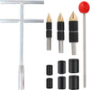 Pipe Water Stopper Kit, Hot-Melt Water Stop Needles for Fast Water Line Pipe Repairs, Stainless Steel Home Renovation Plumbing Tool Professional
