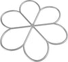 36-Inch Stainless Steel Fire Pit Burner, Flower-Shape Burner Ring for Fire Pit, Natural Gas & Propane Fireplace, Max BTU 443K

