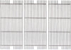 23 1/4 x 34 1/2 Inch Cooking Grid Grates Kit for Viking VGBQ 30, 41, 53 T Series Gas Grills