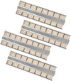 BBQ Grill Briquette Tray Heat Plates 4Pcs Kit fits for Viking Grills