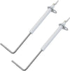 2PCS Furnace Flame Sensor Igniter Compatible with Lennox Ducane Armstrong Furnaces, Replace 69W43 69W4301 LB-74940B LB74940B