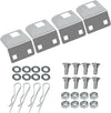 Rear Support Brace for Char-Broil 5/8" Diameter Burners, fit Charbroil 463344116, 466344116 etc Advantage Series Model Years 2015 and Newer Grills