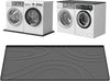 Washing Machine Drain Pan Silicone mat, Large 53.5" X 26.8" Non-Slip Waterproof Washer Drip Tray, Raised Edge Drip Mat for Under Dryer Washer