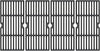 Grill Grates Kit for Dyna Glo DGN576DNC, DGN576DNC-D, DGN576DNC-D-1, DGN576SNC-D, DGN576SNC-D-1 Models