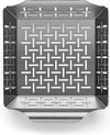 Vegetable Grill Basket for Outdoor Grill, 15.75"x15.75" Extra Large, Heavy-Duty Stainless Steel Veggie Grilling Basket, Square, Dishwasher Safe