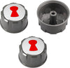 69893 Control Knobs Kit for Weber Spirit 300 Series, e310, e320, e330 (Front Controls) Years 2013 and Newer
