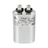 AC Capacitor 7.5uF or 7.5 MFD ±6% 370V/440VAC CBB65 Oval Start Capacitor for Heat Pump Air Conditioner, for AC Motor Run or Fan Start and Cool