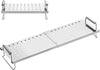Adjustable Griddle Warming Rack for Blackstone 17 22 28 36 Inch Flat Top Griddles, Stainless Steel Rack for Weber CharBroil and Most Tabletop Griddles
