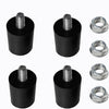 4Pcs Screw-on Rubber Feet Short Stabilizing Foot Kit fit for blackstone 17 and 22 inch Tabletop Griddle Flat Top Grills