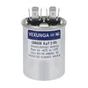 AC Capacitor 8uF 8 MFD 370VAC 440VAC 450VAC 50/60Hz CBB65B Round Run Start Capacitor for Heat Pump Air Conditioner, for AC Motor Run or Fan Start