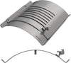 Flame Broiler Slide Cover and Bottom Kit for Pit Boss 1230 Pellet Gas Combo Grill, PB1230CC, PB1100PSC2, PB550G Smoker