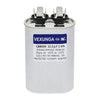 AC Capacitor 12.5uF 12.5 MFD 370/440/450VAC 50/60Hz CBB65 CBB65A Oval Run Start Capacitor for Heat Pump Air Conditioner, for AC Motor Run or Fan Start