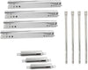 Repair Kit for Charbroil 4 Burner Grill 463446015, 466446015, 463446016, 463446017, 463447018 Models, Burners, Heat Plates, Adjustable Crossover Tubes