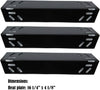 Heat Plates for 4 Burner Kenmore Grill, Flame Tamer Burner Cover for 119.16311800, 119.16312, 119.16312800, 119.16433010, 119.16434010