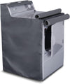 Washing Machine Cover, Waterproof Dustproof Washing Cover with Zipper for Outside Top or Front Load Washer/Dryer,27"W x 26"D x 43"H-Grey