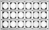 Briquette Tray for Delta Heat 32inch DHBQ32R, DHBQ32G, DHBQ32G-BN, DHBQ32S Grills, Heat Plates with 24 Ceramic Briquettes