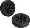 8 Inch Plastic Grill Wheels 2Pcs Kit for Charmglow Grills