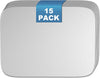 15 Pack BAC458 Drip Tray Liner for Traeger Scout & Ranger Wood Pellet Smoker Grills, 13.1 x 10.25 In Disposable Aluminum Grill Tray Liner