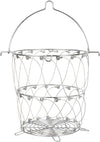 Turkey Fryer Basket for Char-Broil 6776791W06, 17102065 Big Easy Oil-Less, Standard Grate Basket Grill Replacement Parts