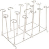 Skewer Stand Air Fryer Grill Rack Accessories, Vertical Holder fits for Ninja DZ201 Foodi 8 Quart, fits for most Air Fryer and BBQ Grills