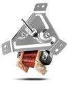 Convection Fan Motor DG96-00110E DG96-00110A Compatible with Samsung Stove/Ovens, Clockwise Rotation Left Hand Thread, Replaces AP5967760, PS11720787