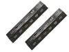 Heat Plates 2PC Kit for Master Chef G20501, G20715, G20716, G20717, G20718, G30505, G30531, G30545 Gas Grills