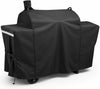 Grill Cover fits for Char-Griller Smokin Champ 1624, Smoking Champ Offset Smoker 1733, Blazer 2130 and Classic 2175 with Side Fire Box Grills