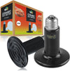 75W Ceramic Heat Emitter Reptile Heat Bulbs, Ceramic Heat Lamp for Reptiles, Amphibian, Chicken, Dog, Cat (2-Pack)
