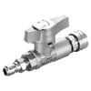 Ball Valve Pressure Washer, 3/8" Quick Connect Ball Valve for Power Washer Hose, 5000 PSI