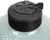 Cast Iron Chimney Cap for Large & Medium & XLarge Big Green Egg BGE Kamado Ceramic Charcoal Grills, rEGGulator Top Daisy Wheel Dual Function Metal Top