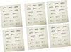 Ceramic Radiant 6 Pcs Kit for Sams Member's Mark 608SB, Y005XC, Y0101XC, Y0202XC, Y0660, Y0669, MONARCH 04, REGAL 04A Gas Grills