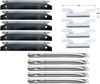 Grill Replacement Parts Kit for Brinkmann 810-1575-W 5 Burner Gas Grill, Burners, Heat Plates and Crossover Tubes Kit